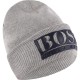 Logo Jersey Winter Cap in Grey