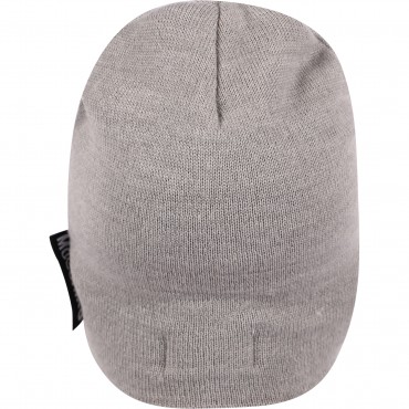 Teddy Logo Print Winter Cap and Snood Scarf in Grey