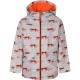 Roaming Tigers Microfiber Rain Jacket in Grey