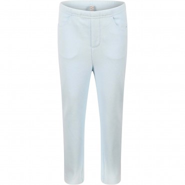 Micro Fleece Pants in Light Blue