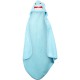 Shark Hooded Towel in Blue