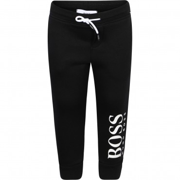 Logo Tracksuit in Black and White